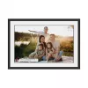 DENVER PFF-1019 10,1 inch FRAMEO HD Wi-Fi digitale fotolijst met 3 verwisselbare lijsten (zwart, wit, hout)