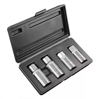 NEO TOOLS pinnen-trekkerset 4-delig, gereedschapsset voor het losmaken van contacten met harde koffer