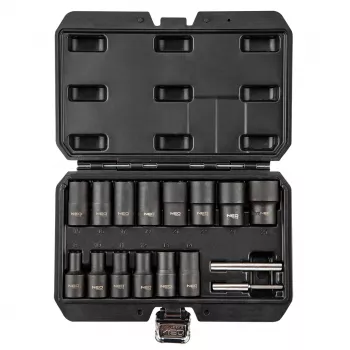NEO TOOLS 1/2 dopsleutelset voor beschadigde moeren, 16 st.