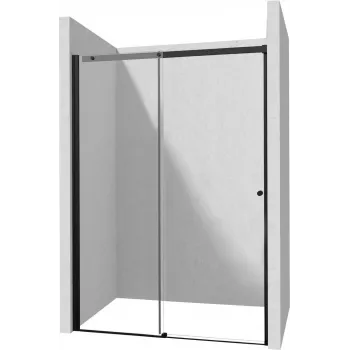 DEANTE schuifdeur doucheafscheiding 170 cm - chroom frame, helder gehard glas