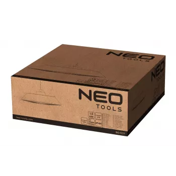 NEO TOOLS 90-037 elektrische heteluchtkachel 2000W PTC-keramische kachel met instelbare thermostaat, oververhittings- en kantelbeveiliging, draagbare handgreep, zwart/grijs