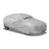 NEO TOOLS Meerlaagse waterdichte autohoes XL, 2-laags PEVA, UV-bescherming, elastische zoom, bevestigingsriemen, grijs