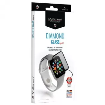 MYSCREEN PROTECTOR MS Diamond Glass Edge 3D 2.5D Apple Watch Ultra/Ultra 2 49mm zilver