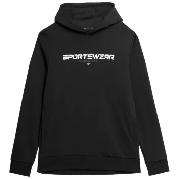 4F M266 herensweater, diepzwart, maat L, 4FSS23TSWSM266