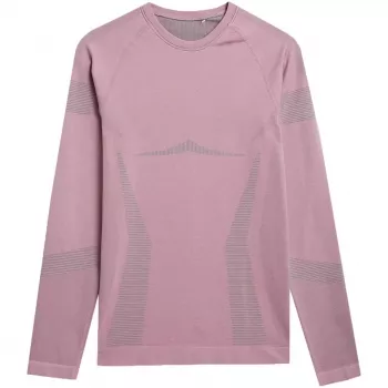Dames thermoactief sweatshirt 4F F113 donkerroze XS/S