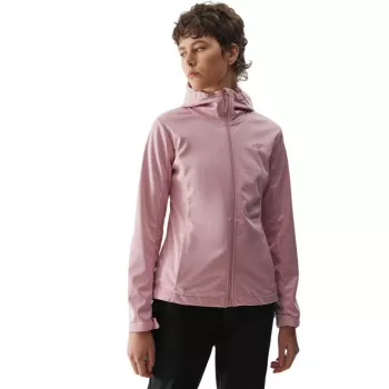 Dames softshelljack 4F F215 lichtroze maat L