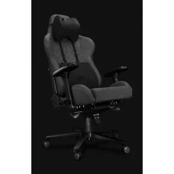 Yumisu 2050 stof grijs/zwart gamingstoel