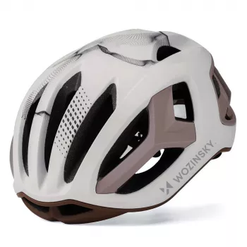 Wozinsky ultra-dunne racefietshelm 57-62 cm - taupe