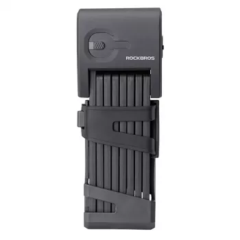 ROCKBROS 32210826001 fietsslot met vingerafdruk, zwart