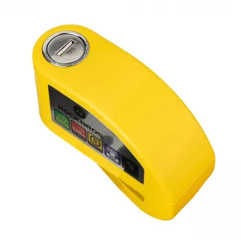 ROCKBROS LBAYG8308 schijfrem slot met 110 dB alarm - oranje