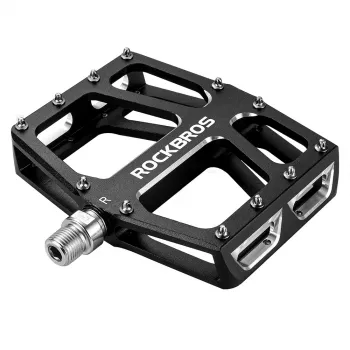 ROCKBROS K399-BK brede platformpedalen - zwart
