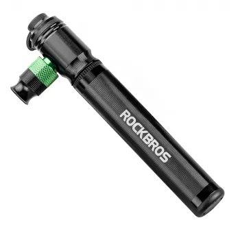ROCKBROS HQ-75D-CO2 2-in-1 mini fietspomp & CO2-inflator - zwart