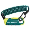 Rockbros RBK6N combinatiekabelslot - turquoise, 1200mm