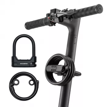 ROCKBROS RK242 schijfremslot voor e-scooter - zwart