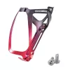 Rockbros RKL02 aluminium fietsflessenhouder - zwart/rood