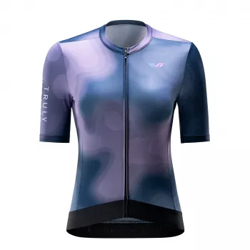 ROCKBROS dames TVI wielrentrui korte mouw navy blue maat S