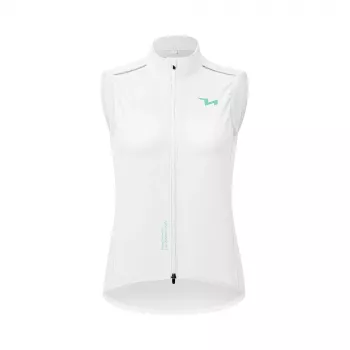 ROCKBROS MJ008 dames winddichte fietswest - wit, maat M