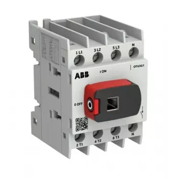 ABB OTOT63G1-4BSN2Plus lastscheider, 63 A, framegrootte G1, 4-polig