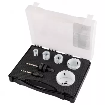 GRAPHITE bimetalen gatzagenset 19-68 mm, 7-delig