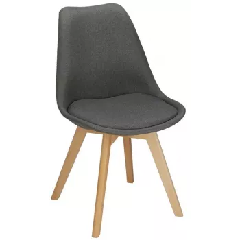 NO NAME eetkamerstoel ZWART DC0022 47X41X82