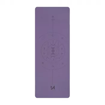 Wozinsky WNSP-NKP Yogamat en trainingsmat van natuurrubber 183 x 61 x 0,5 cm Paars