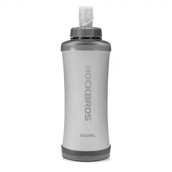 ROCKBROS Soft Flask 500 ml hardloopdrinkfles - Wit