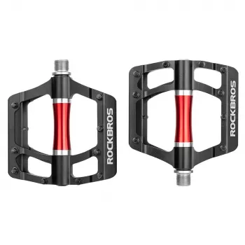 ROCKBROS 2020-12CBK Aluminium platformfiets pedalen - Zwart