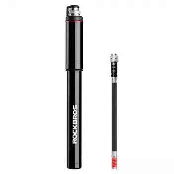 Rockbros SMART-B Minifiets pomp 150 PSI Presta Schrader ventiel Zwart