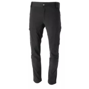 DEDRA Oregon zaagbroek XXL/56 - grijs/oranje, EN 381-5 klasse 1, Cordura versterkt