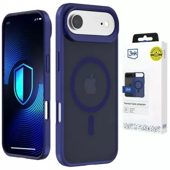 3MK Smoke MagCase voor Apple iPhone Air - blauw
