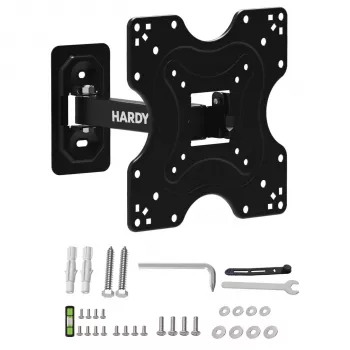 3mk Hardy SlimGrip 20 magnetische telefoongrip met standaard, MagSafe-compatibel, zinklegering, zwart