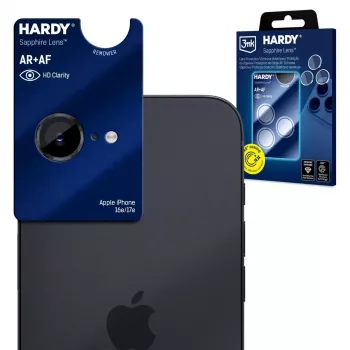 3MK PROTECTION Apple iPhone 16E/17E - 3mk Hardy saffier-lens