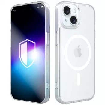 3MK Misty MagCase voor Apple iPhone 15 - wit