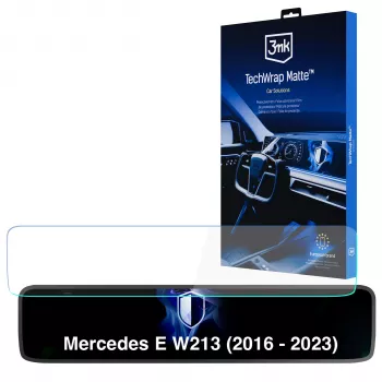 3MK PROTECTION Mercedes E W213 (2016 - 2023) - 3mk TechWrap matte displayschermfolie voor het centrale display