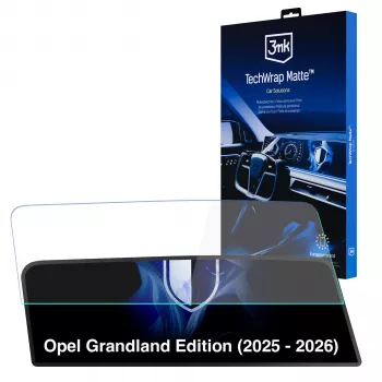3MK PROTECTION Opel Grandland Edition (2025-2026) TechWrap matte beschermfolie voor het instrumentenpaneel