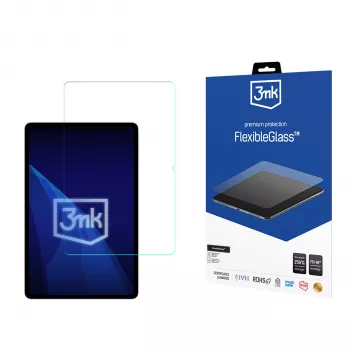 3MK PROTECTION FlexibleGlass displayschermfolie voor Honor Pad 20 12.1 / tablets tot 13 inch - hybrideglas, 7H, oleofoob, volledige dekking, eenvoudige installatie