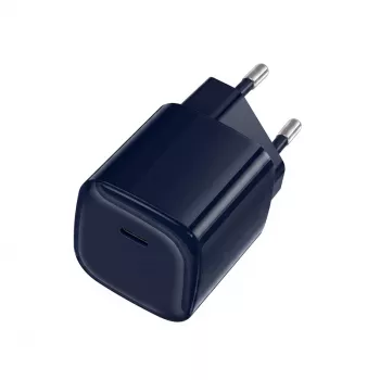 Crong NEO GaN 40W USB-C PD 3.2 wandoplader met AVS - marineblauw