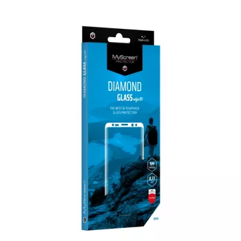MS Diamond Glass Edge 3D beeldschermbeschermfolie voor Oppo Reno12 5G - zwart