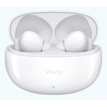 VIVO Buds Pro draadloze oordopjes met actieve ruisonderdrukking, Bluetooth 5.2, aptX Adaptive, 29h accu, IP52, wit