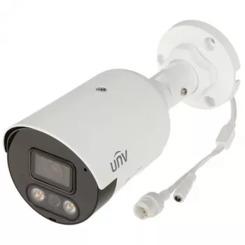 UNIVIEW IPC2124SB-ADF28KMC-I1 4MP IP-camera met actieve afschrikking, 2,8mm vaste brandpuntsafstand, IP67, PoE