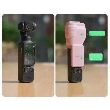 SUNNYLIFE beschermhoes voor DJI Osmo Pocket 4 – roze