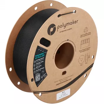Polymaker HT-PLA-GF 1,75 mm zwart 1 kg glasvezelversterkt PLA-filament