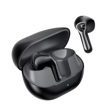 Soundpeats Air6 HS draadloze Bluetooth in-ear-oordopjes met hybride ANC, LDAC, zwart