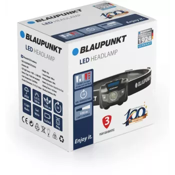 Blaupunkt BT-HL9023 LED-hoofdlamp, 100 lm (BLAUPUNKTBT-HL9023)