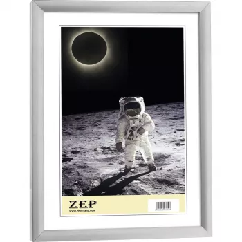 ZEP KL1 zilveren kunststof fotolijst 10x15 cm