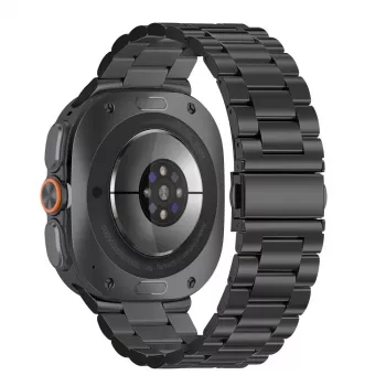 TECH-PROTECT RVS-armband voor Samsung Galaxy Watch Ultra 1/2 47mm zwart