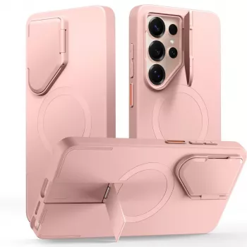 TECH-PROTECT Kevlar Aura MagSafe-hoes voor Samsung Galaxy S26 Ultra - roze