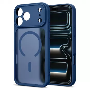 Tech-Protect Basicmag MagSafe-hoesje voor iPhone 17 Pro Max / 18 Pro Max - mat donkerblauw