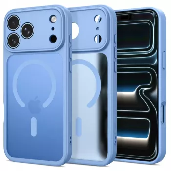 Tech-Protect BasicMag MagSafe-hoesje voor iPhone 17 Pro / 18 Pro mat lichtblauw