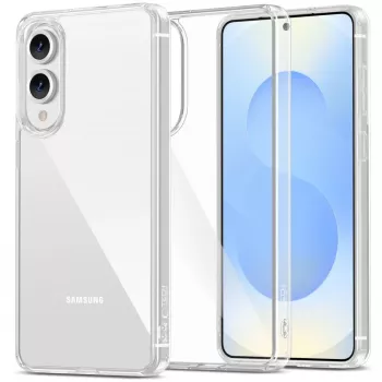 Tech-Protect Flexair Hybrid hoes voor Samsung Galaxy S25 Edge - transparant